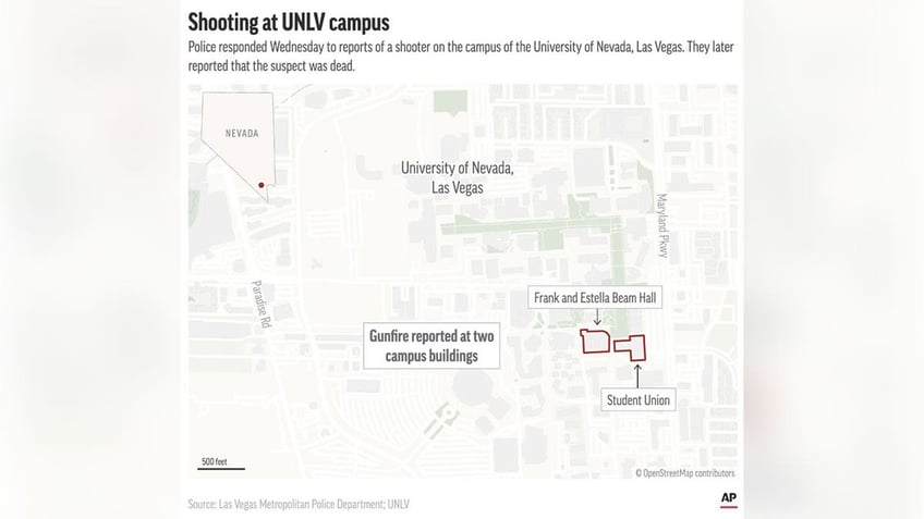 unlv shooting suspect was professor who had applied for job ap source