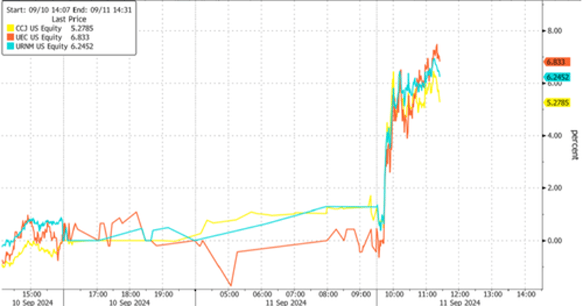 uranium stocks ignite after putin asks govt to weigh export restrictions on critical commodities 