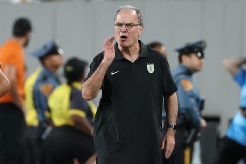 Uruguay coach Marcelo Bielsa has been suspended for Monday's Copa America Group C clash wi