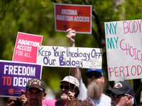 US abortion battle rages on with moves to repeal Arizona ban and a Supreme Court case