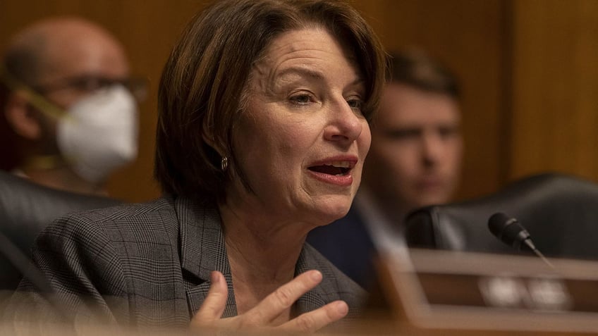 Amy Klobuchar speaking