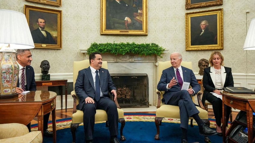 Biden meets with Iraqi Prime Minister Mohammed Shia al-Sudani at the White House