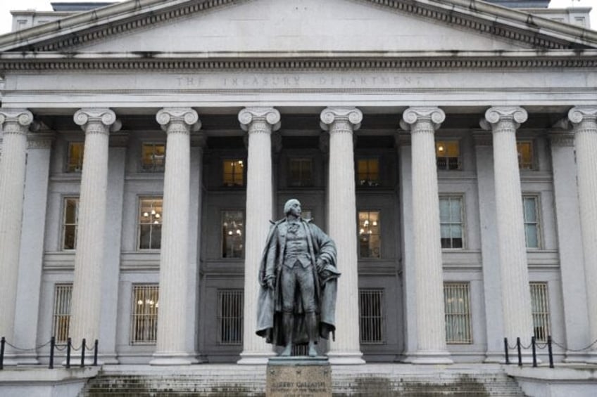 The US Treasury Department said the budget deficit rose in fiscal year 2024, hitting the t