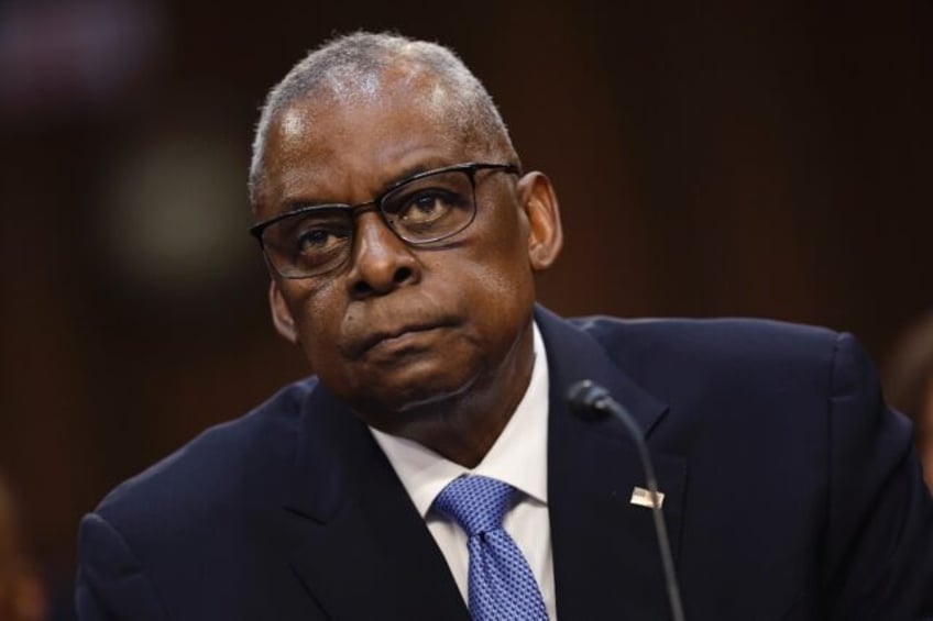 US Defense Secretary Lloyd Austin testifies before the Senate Armed Services Committee on