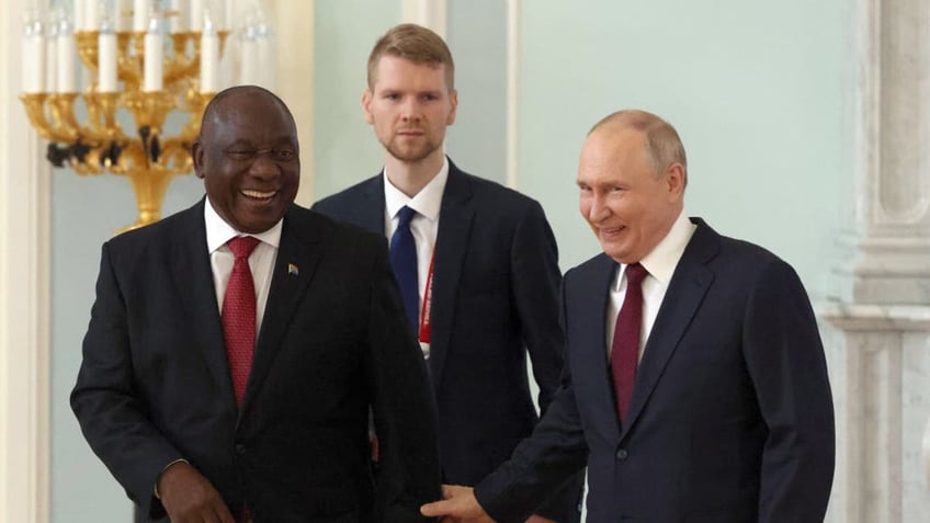 Putin and Ramaphosa