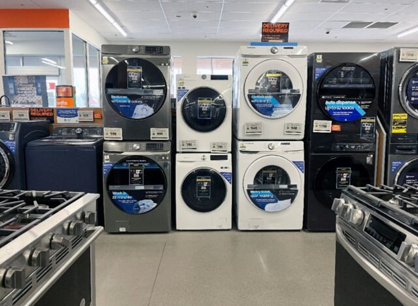 The price of US household furnishings and operations jumped in April
