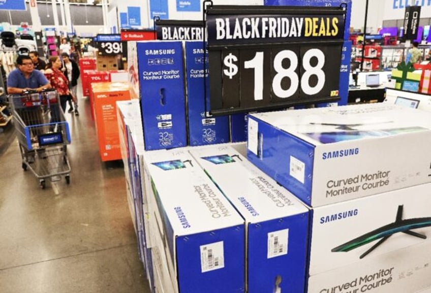 US retailers have been unveiling discounts ahead of the annual 'Black Friday' promotions,