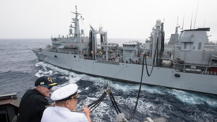 USS Mason in Mediterranean