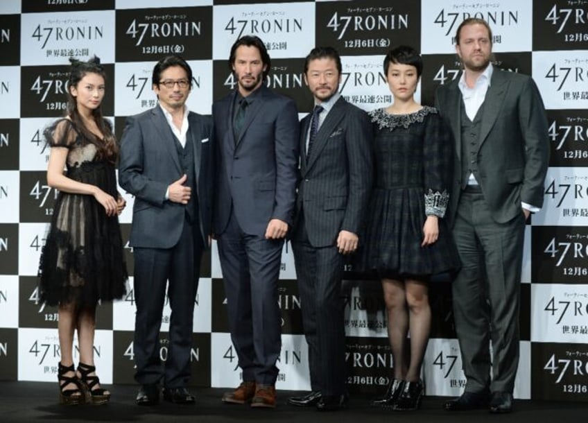US director Carl Rinsch (R) made one feature film, '47 Ronin', that was released in 2013 a