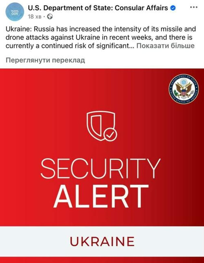 us embassy tells americans be prepared to take cover as kyiv braces for shock awe attack