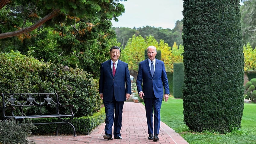 Biden speaking with Xi Jinping