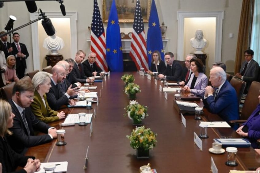 us eu show united front on israel ukraine