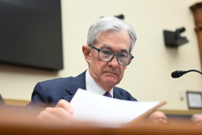 US Federal Reserve Board Chair Jerome Powell said the central bank does not need to rush t