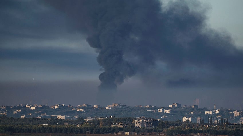 Plume of smoke