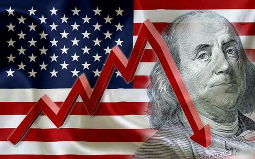 us gdp hides weakness behind massive debt