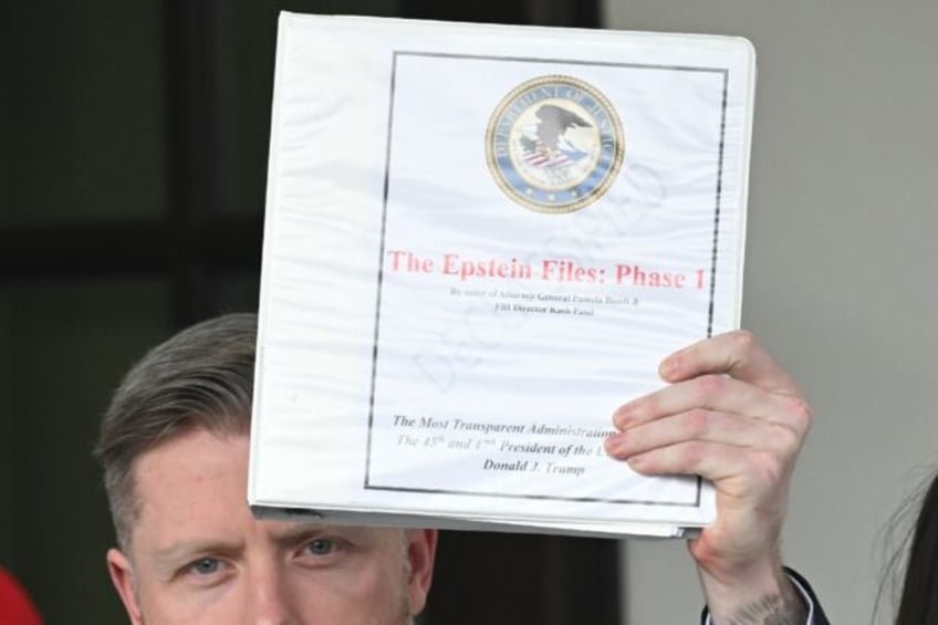 The documents included an evidence list, flight plans and a contact book that appeared to