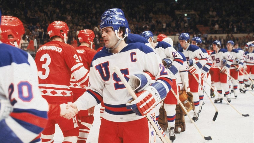 us hockey great mike eruzione discusses patriotism in modern day american sports