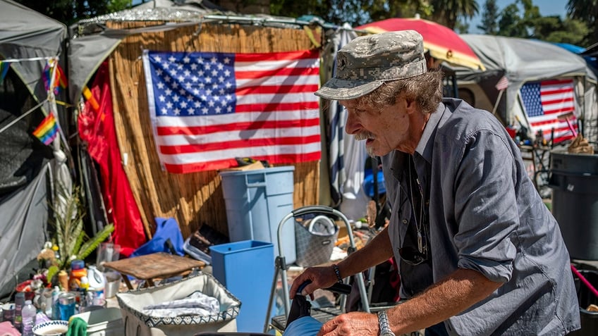 los angeles homeless veteran