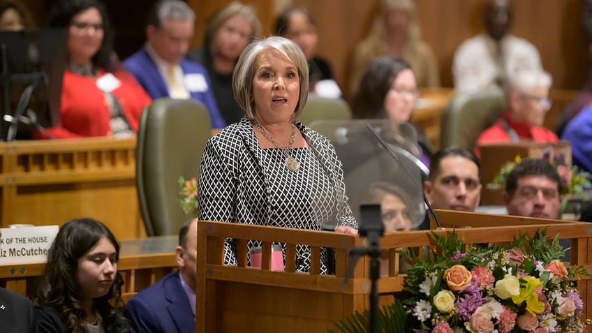 Michelle Lujan Grisham speaks