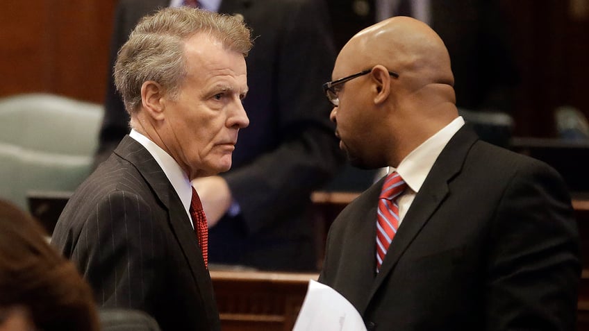 Michael Madigan speaks with Thaddeus Jones