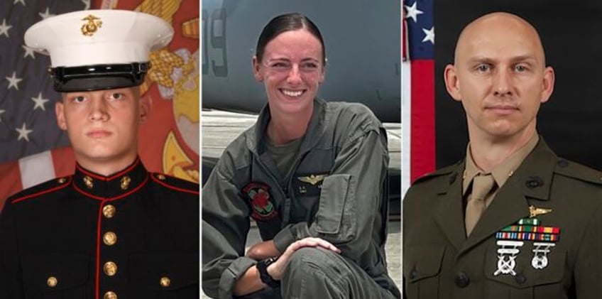 us marines killed in australian aircraft crash were from illinois virginia and colorado