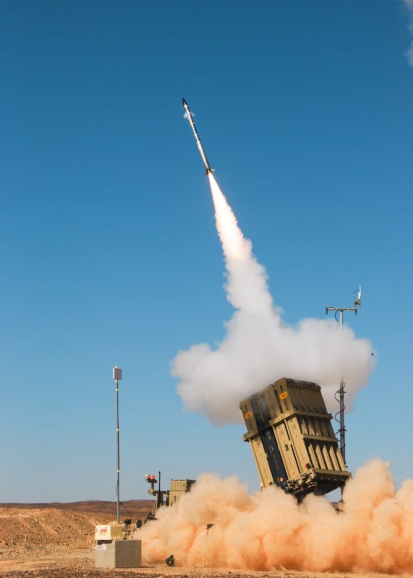 us marines successfully test israels iron dome system