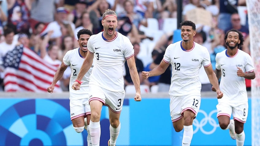 Team USA celebrates 