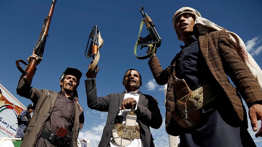 Pro-Houthi rally in Yemen