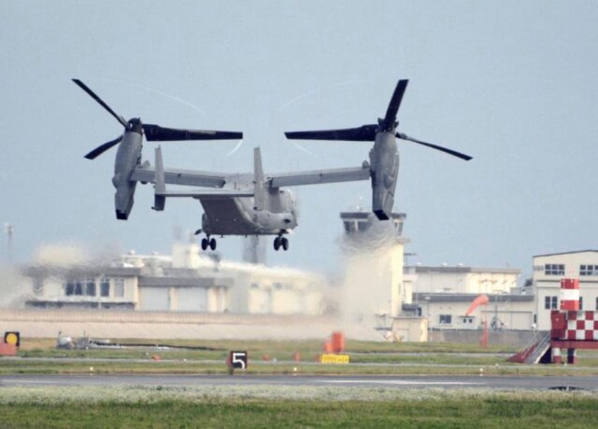 us military grounds entire fleet of osprey aircraft following a deadly crash off the coast of japan