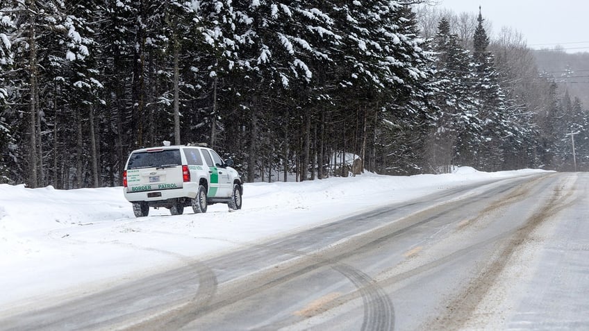 Vermont, near the border with Canada