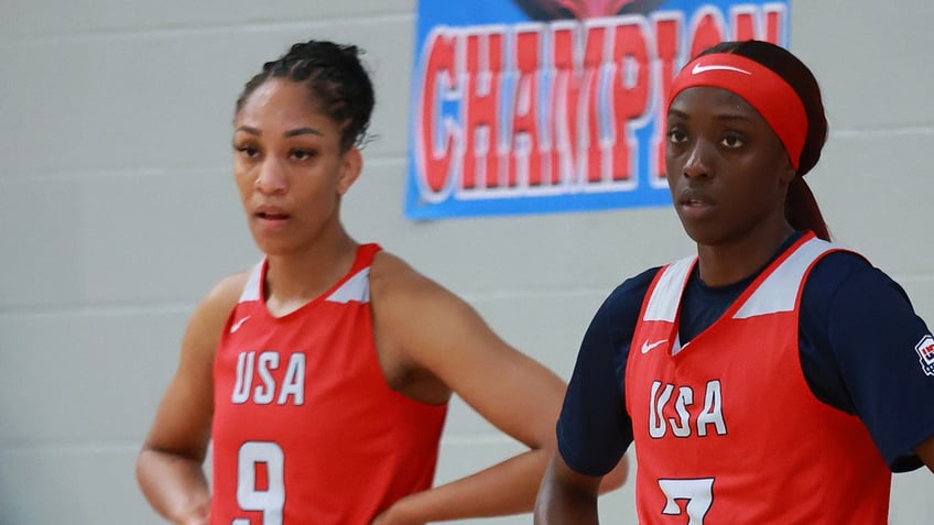 A'ja Wilson and Kahleah Copper