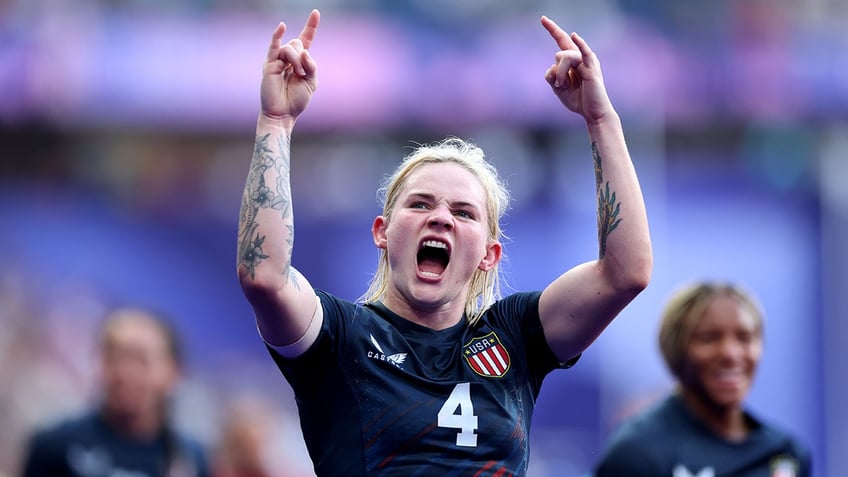 sammy sullivan after women's rugby victory