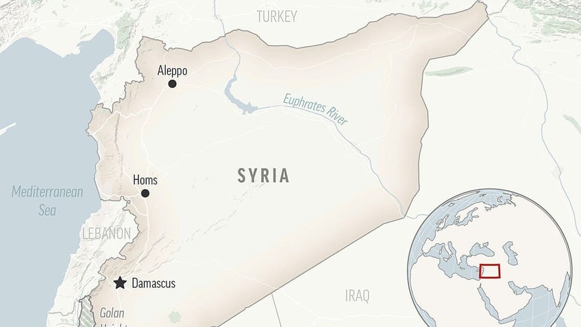 Syria map