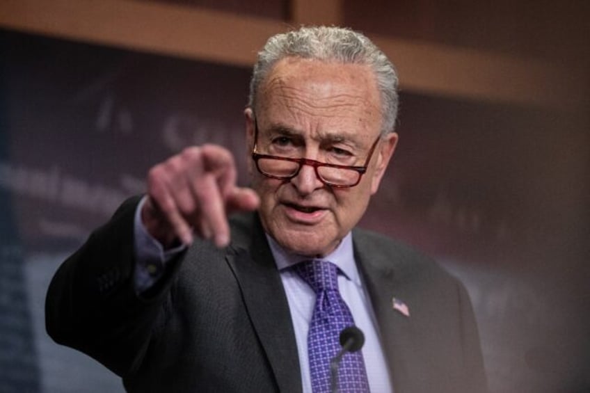 Senate Majority Leader Chuck Schumer said his grandson was born thanks to "the miracle of