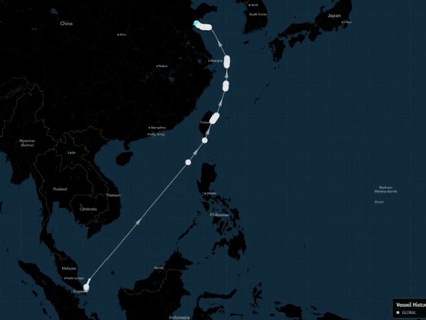 us sanctioned zombie tanker exposes dark trade between tehran and beijing