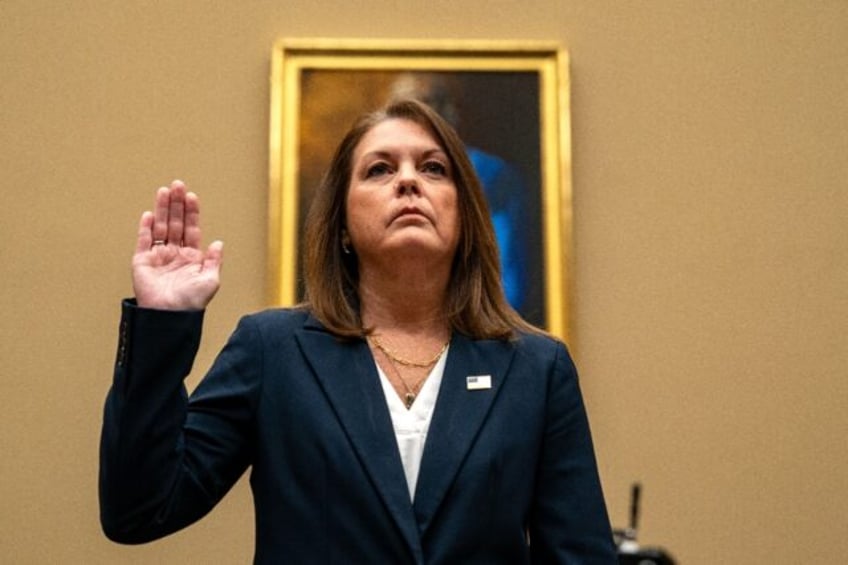 US Secret Service Director Kimberly Cheatle was under scrutiny after a gunman nearly kille
