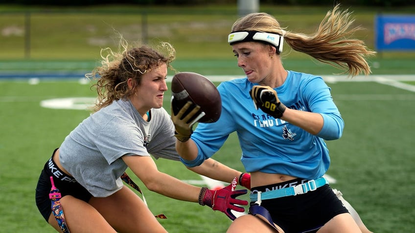 Flag football game