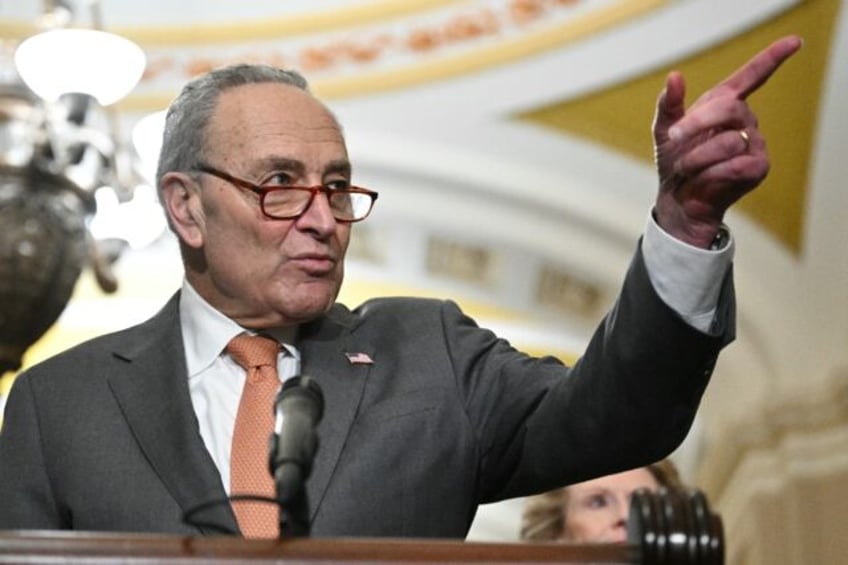 US Senate Majority Leader Chuck Schumer is the highest ranking elected Jewish official in