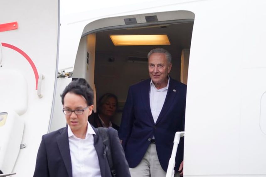 us senators led by majority leader schumer making first congressional visit to china since 2019