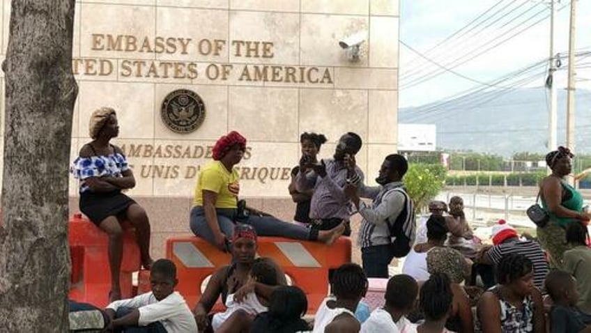 us shutters haiti embassy amid rapid gunfire as armed gangs have run of the capital