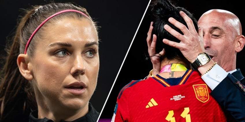 us soccer star alex morgan disgusted by the public actions of spains fa president supports jenni hermoso