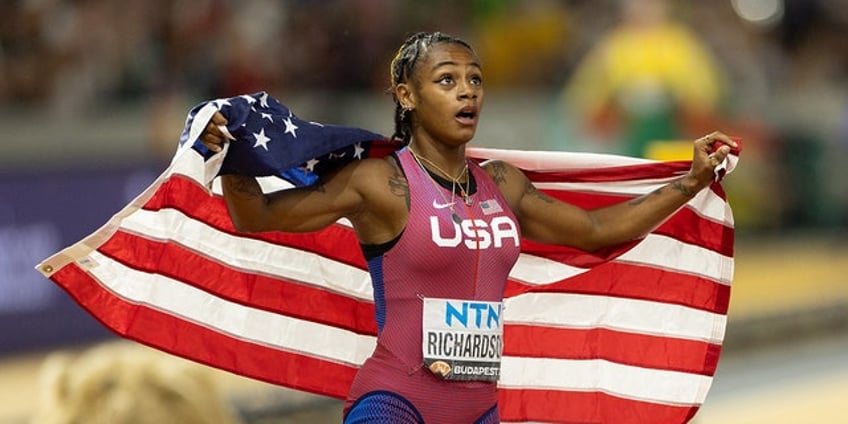 us sprinter shacarri richardson wins gold in womens 100 meter race at world championships