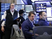 U.S. stocks end on upswing for second week in a row