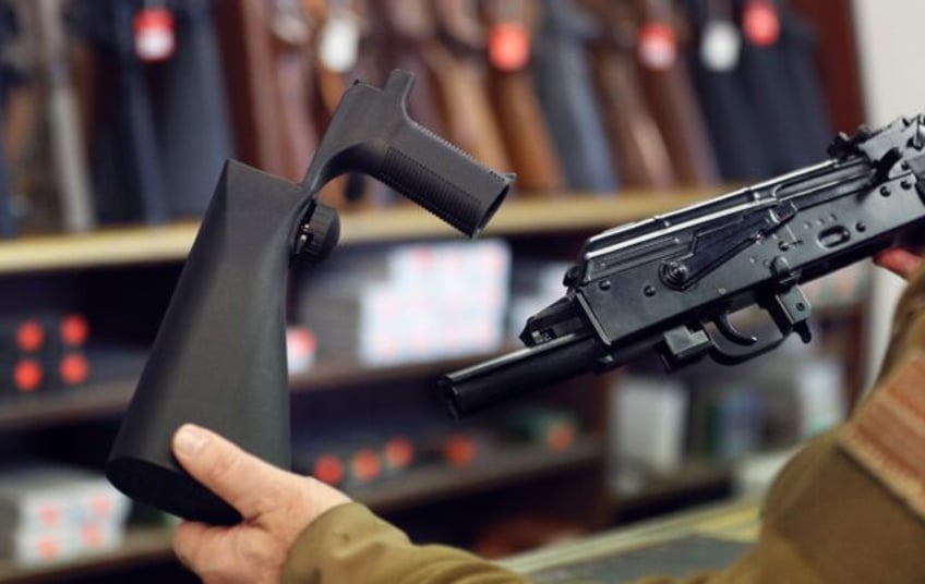 So-called bump stocks are devices that can allow automatic fire from otherwise semi-automa