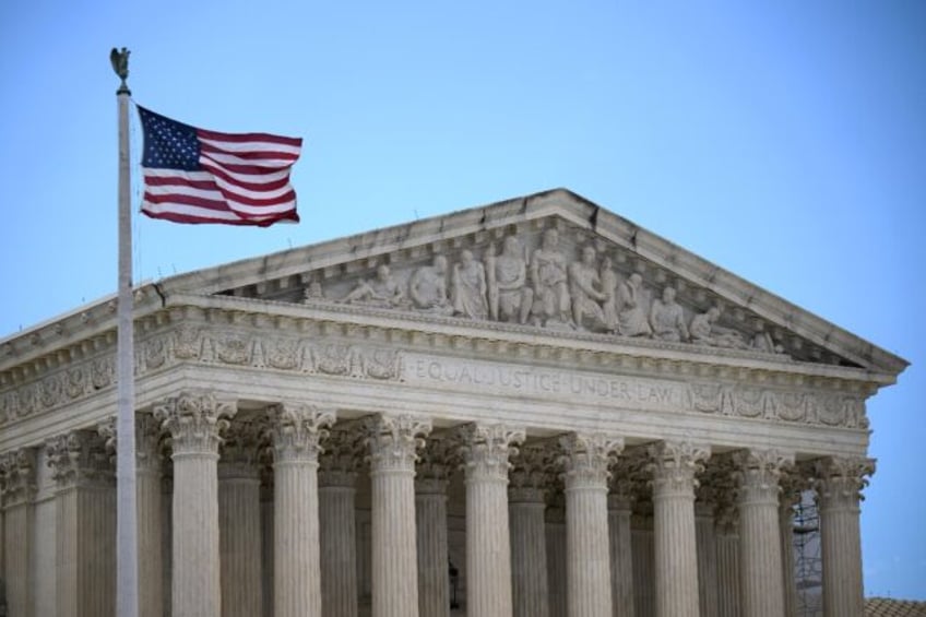 A view of the US Supreme Court in Washington