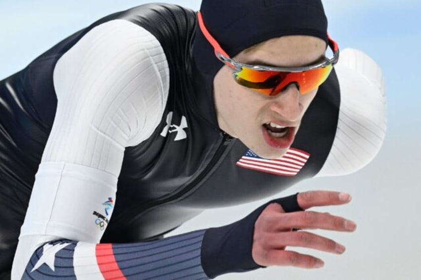 US teen Jordan Stolz set a world men's 1,000m speedskating record with his victory in a World Cup race at the Utah Olympic Oval near Salt Lake City