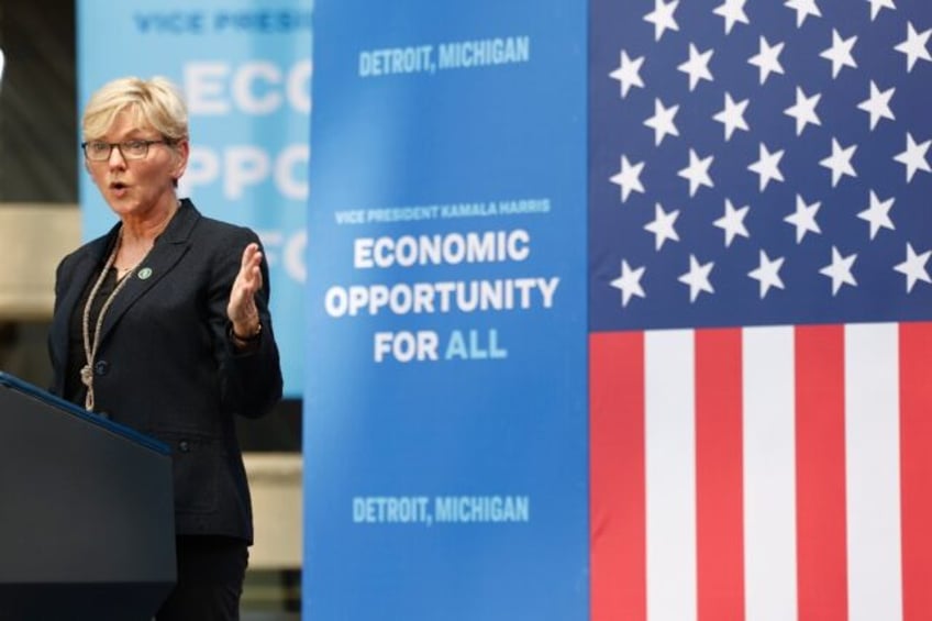 The Biden administration (US Energy Secretary Jennifer Granholm is seen here) said the mov