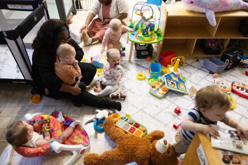 High costs for childcare have left many US families financially squeezed -- but political