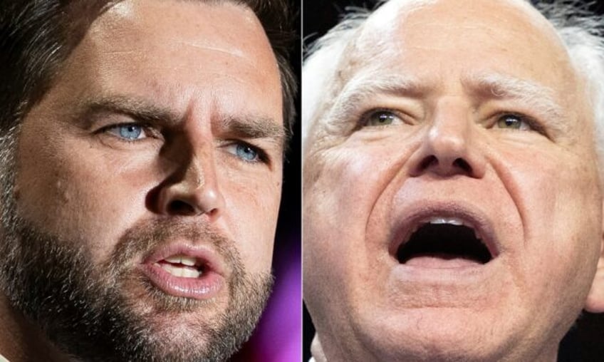 US vice presidential nominees J.D. Vance and Tim Walz face off in New York for a debate on