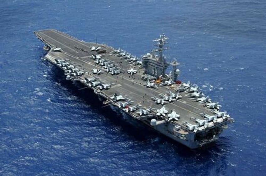 us withdraws aircraft carrier eisenhower from red sea amid stepped up houthi attacks